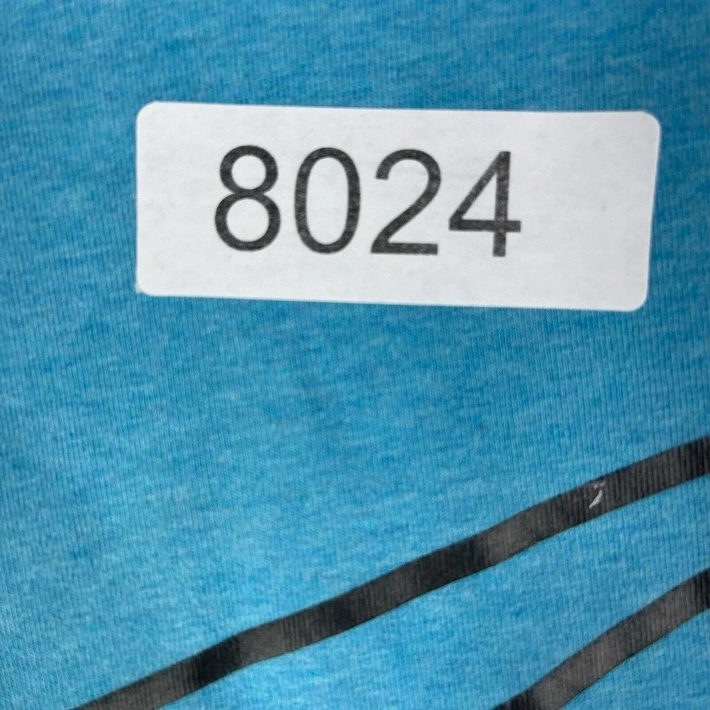 Nike Dri Fit Womens M Blue‎ Boat Neck Relaxed Fit Long Sleeve